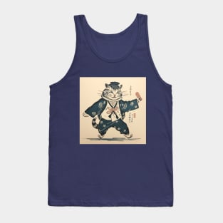 Edo cat Tank Top